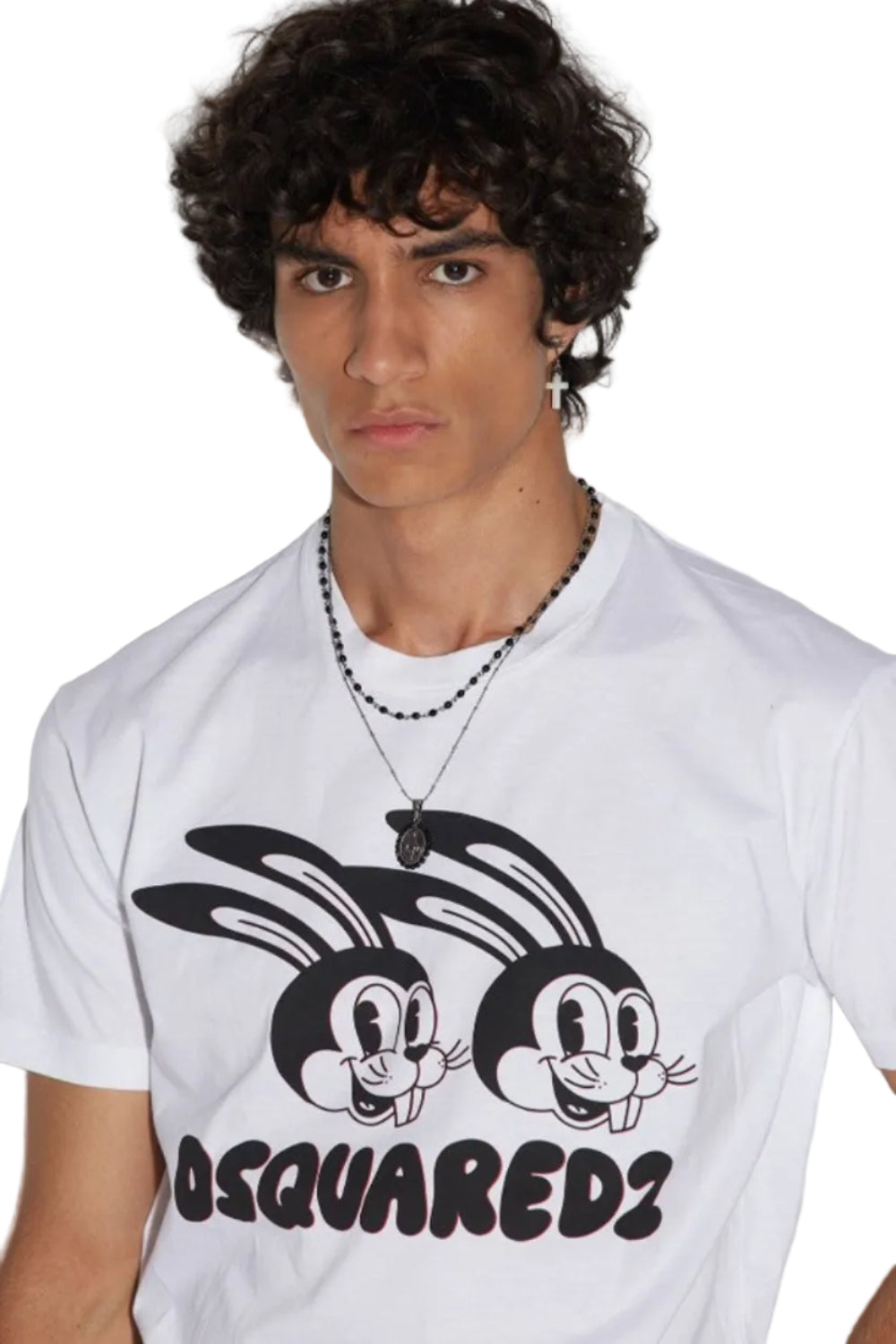 Dsquared2 Men's Lunar N.Y. Easy Cotton Jersey T-Shirt - White