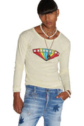 Dsquared2 Men's Wool Jersey T-Shirt - Milk