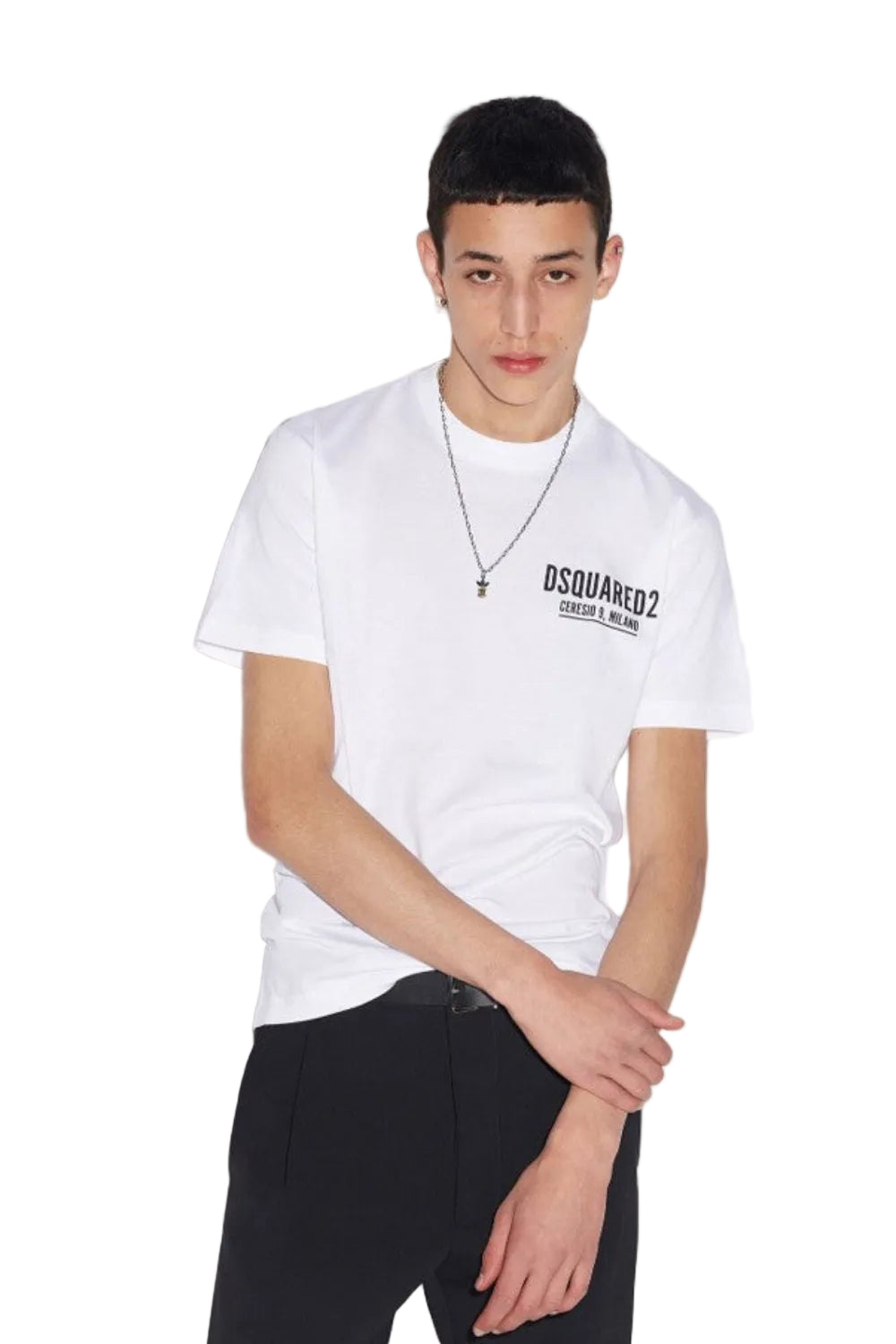 Dsquared2 Men's Mini Ceresio9 Cotton Jersey T-Shirt - White