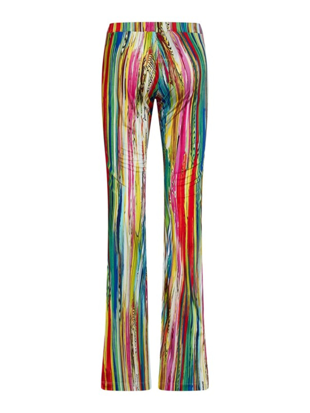 Dsquared2 Women's Flared Printed Viscose Jersey Jogging Pants - Underwater Print