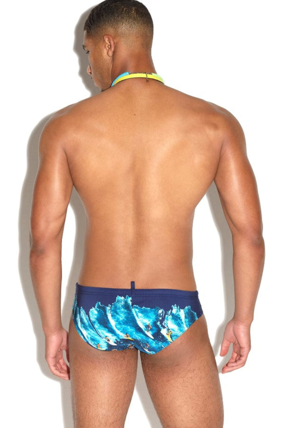 Dsquared2 Men's Swim Briefs - Blue Print