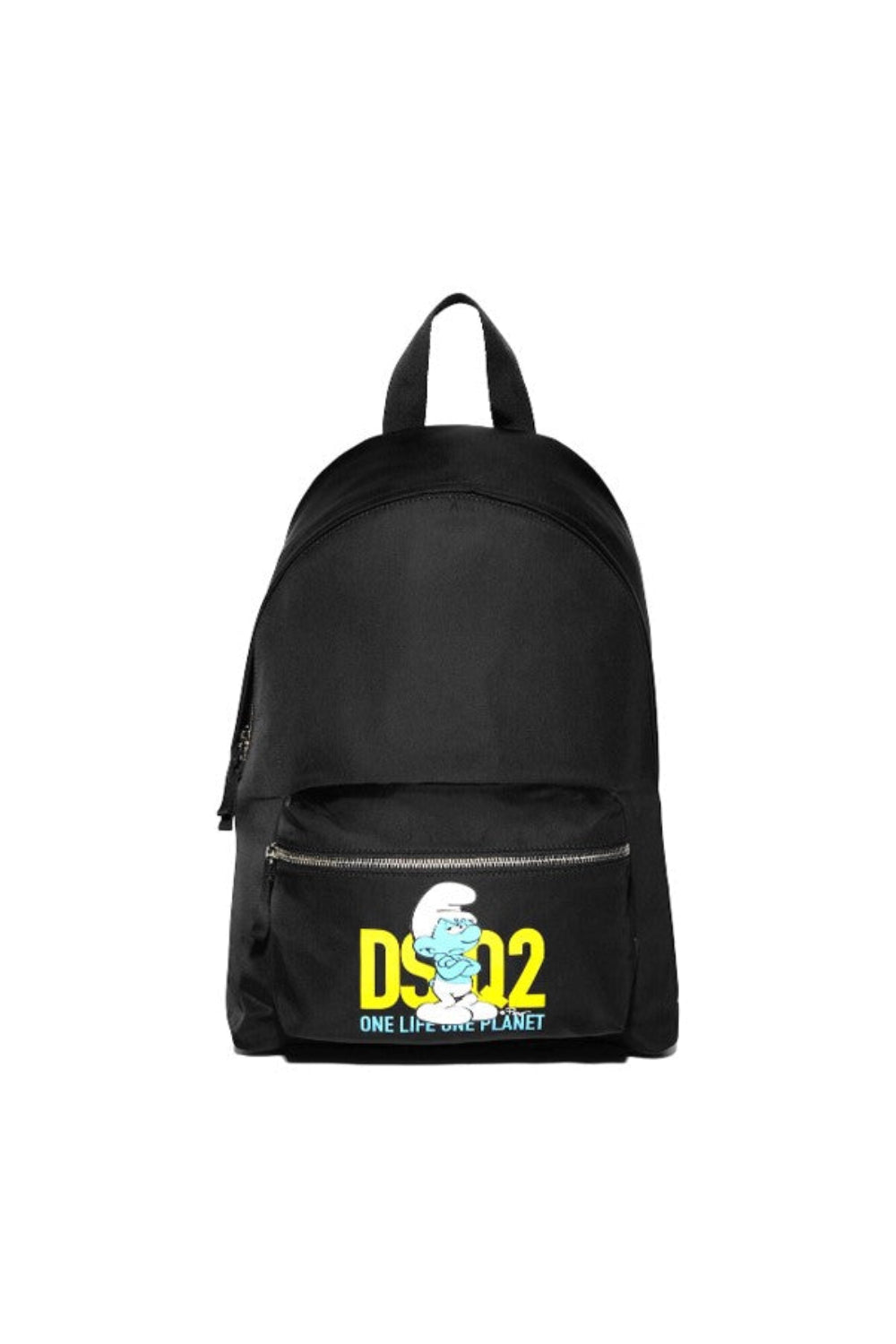 Dsquared2 Men's Grouchy Smurf Print Recycled Nylon Backpack - Black