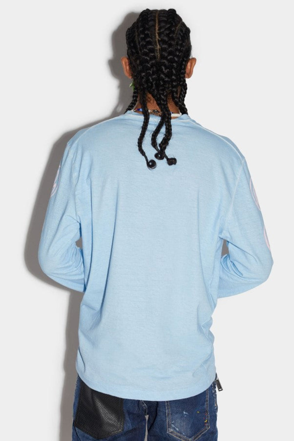 Dsquared2 Men's Over Surf Fit Japanese Cotton Jersey T-Shirt - Maui Blue
