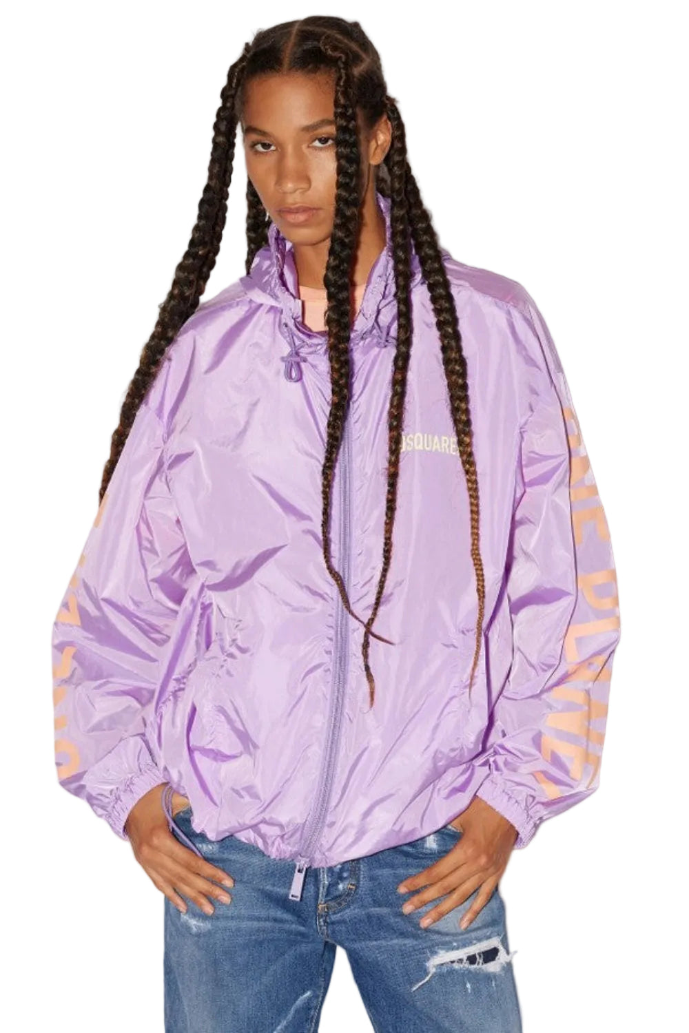 Dsquared2 Women's OLOP Recycled Nylon Windbreaker - Green