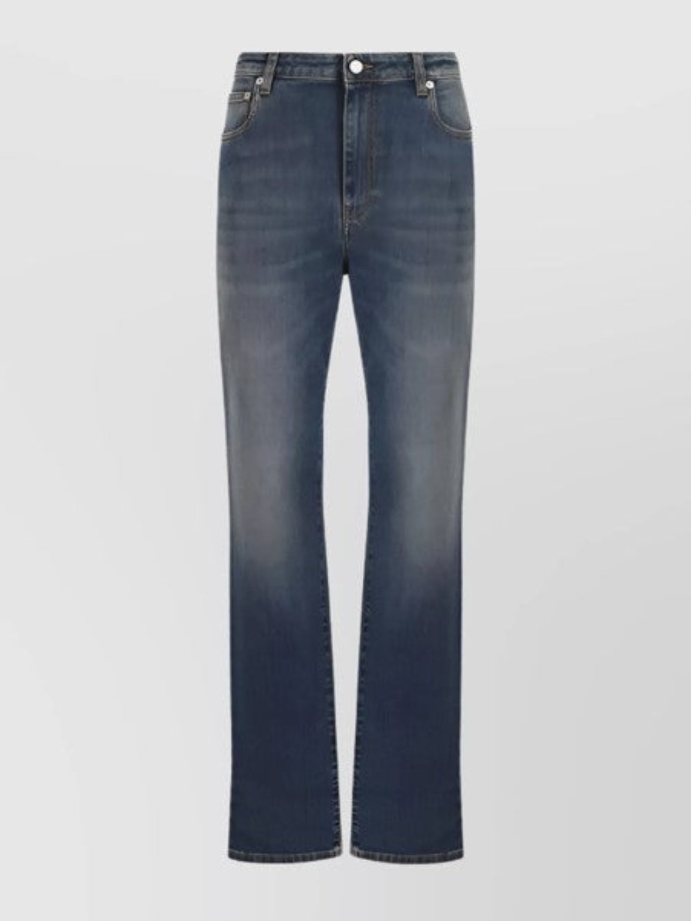Fabiana Filippi Stretch Denim 5-Pocket Jeans - Blue