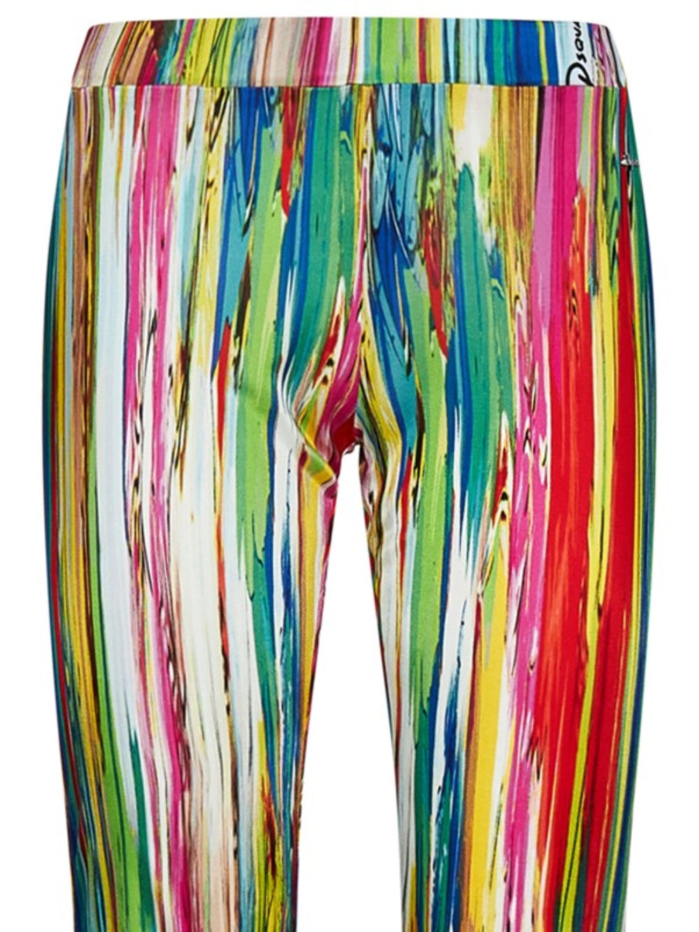 Dsquared2 Women's Flared Printed Viscose Jersey Jogging Pants - Underwater Print