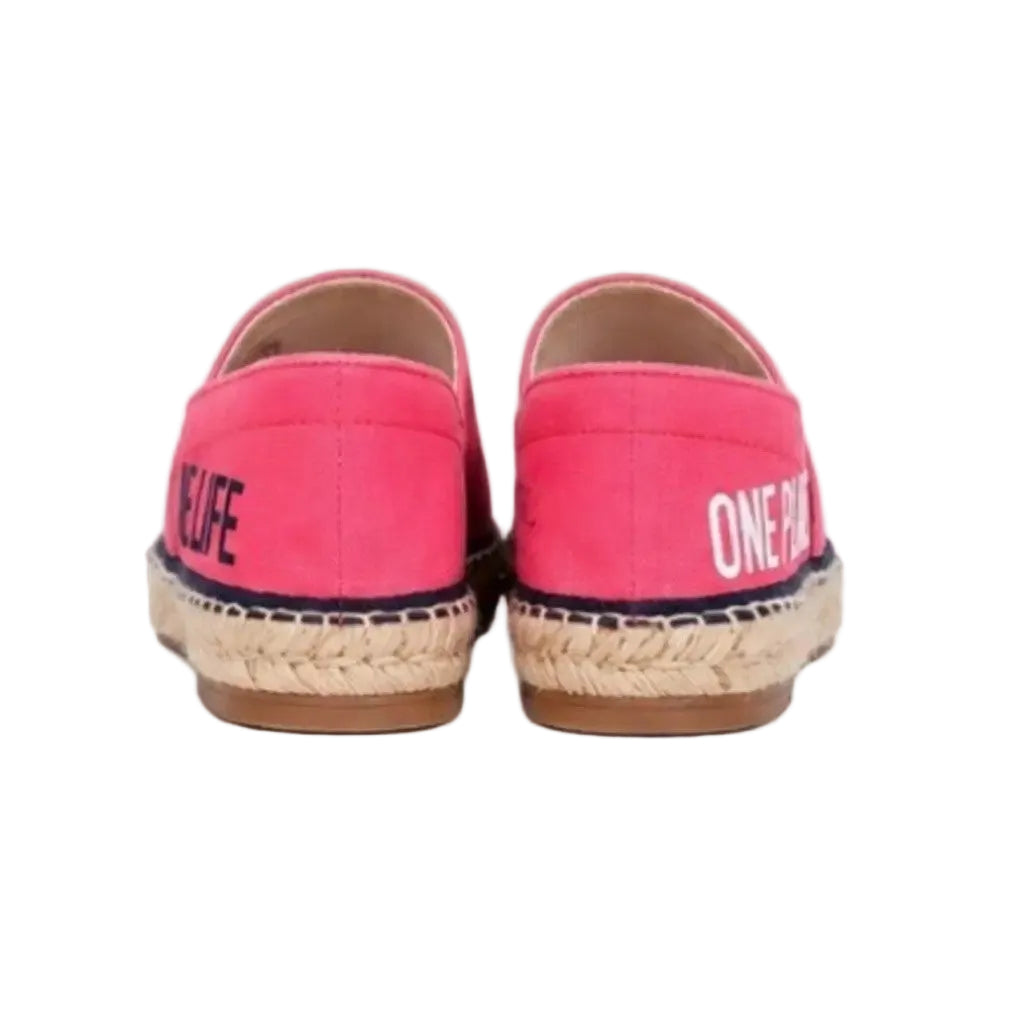 Dsquared2 Men's Joy Patch Organic Canvas Espadrilles - Faded Red