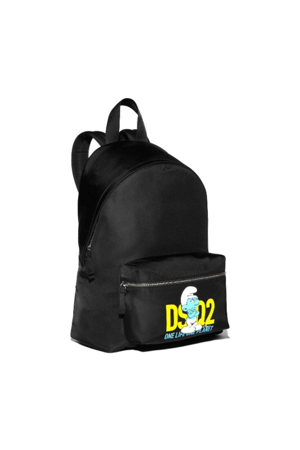 Dsquared2 Men's Grouchy Smurf Print Recycled Nylon Backpack - Black