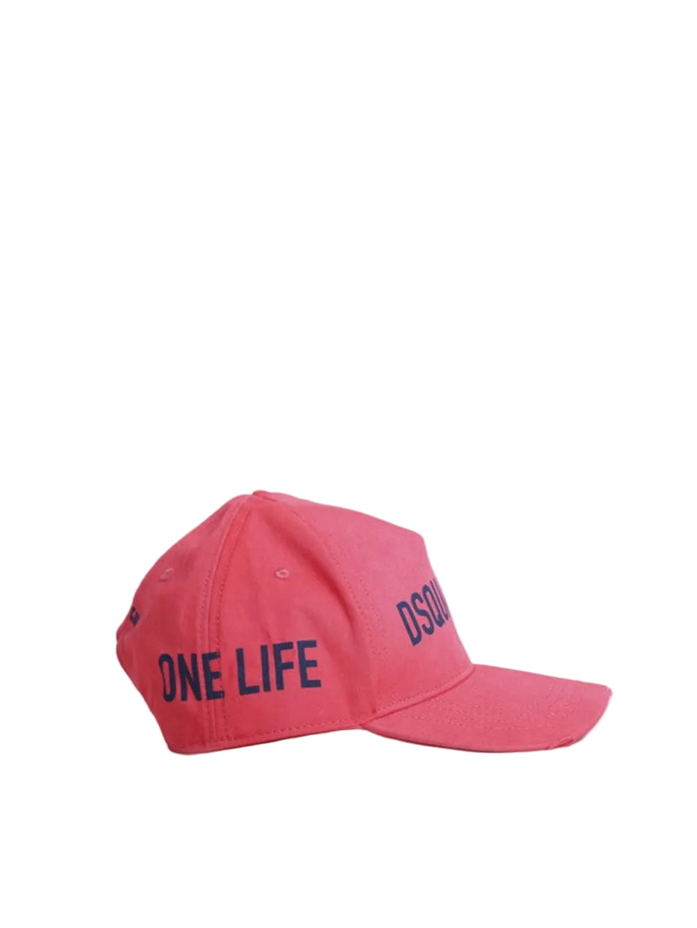 Dsquared2 Men's Organic Cotton Gabardine Baseball Cap - Faded Red