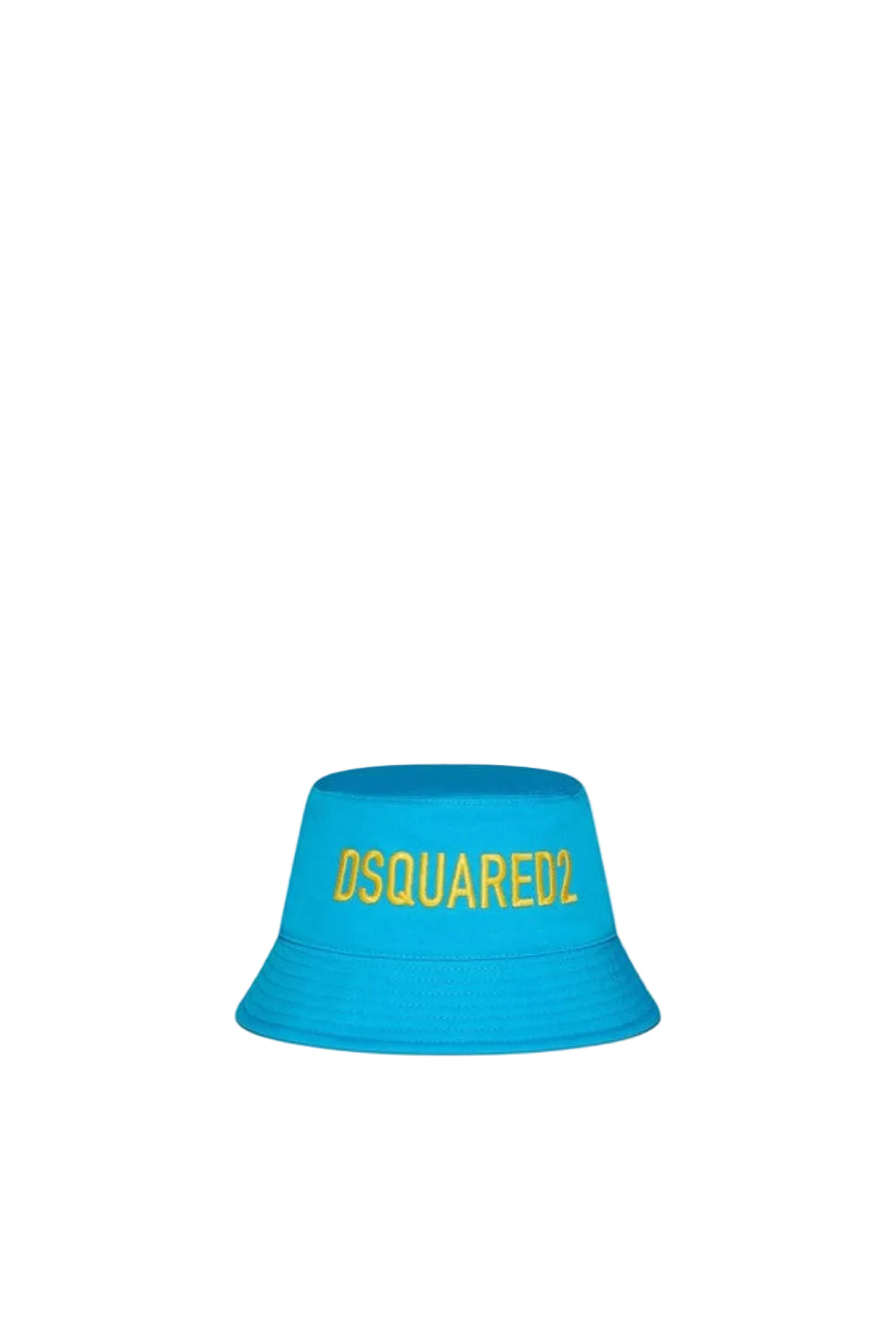 Dsquared2 Men's Embroidered Organic Cotton Gabardine Hat - Caribbean