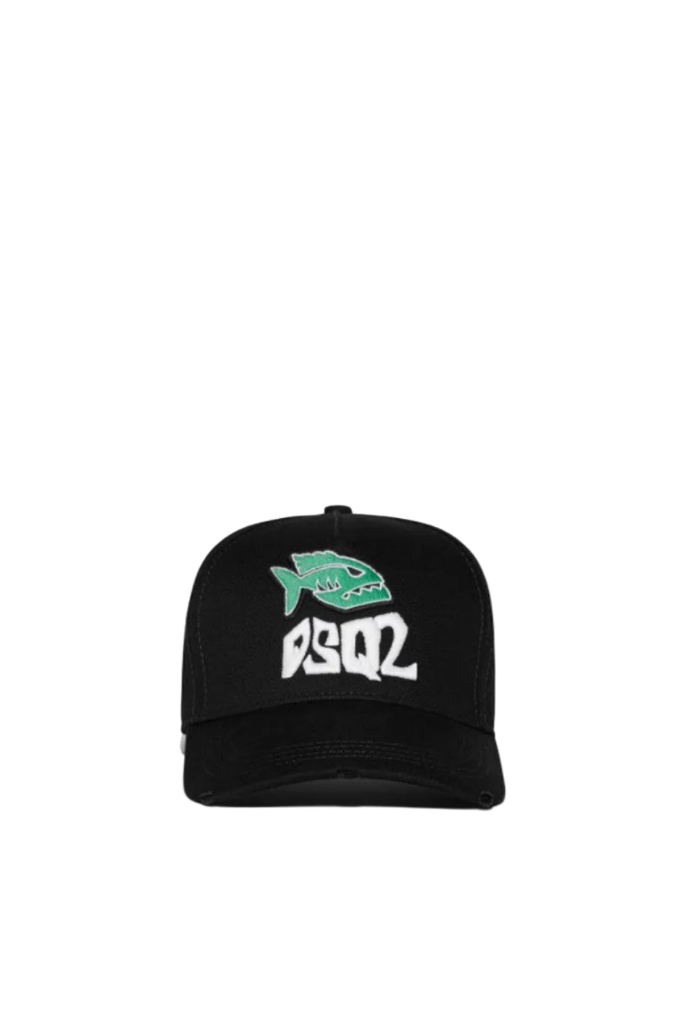 Dsquared2 Men's Cotton Gabardine Baseball Cap - Black