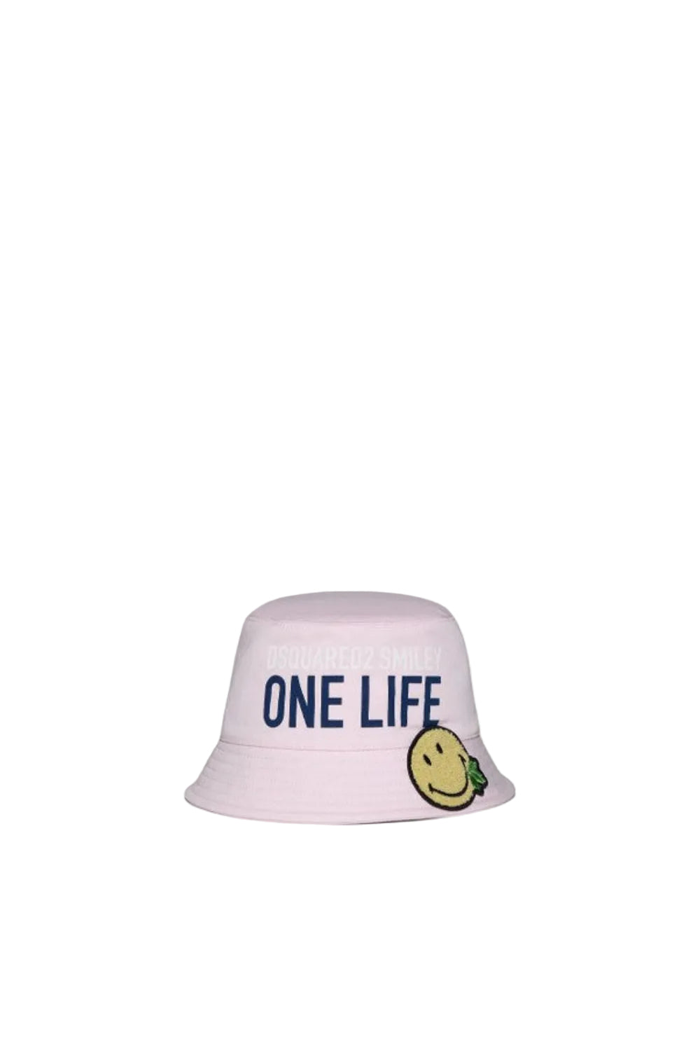 Dsquared2 Men's Joy Patch Organic Cotton Gabardine Hat - Pink