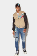 Dsquared2 Men's Smurfs Skater Stretch Denim Jeans - Navy Blue