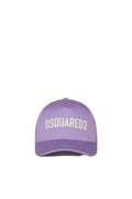 Dsquared2 Men's Organic Cotton Gabardine Baseball Cap - Lavender