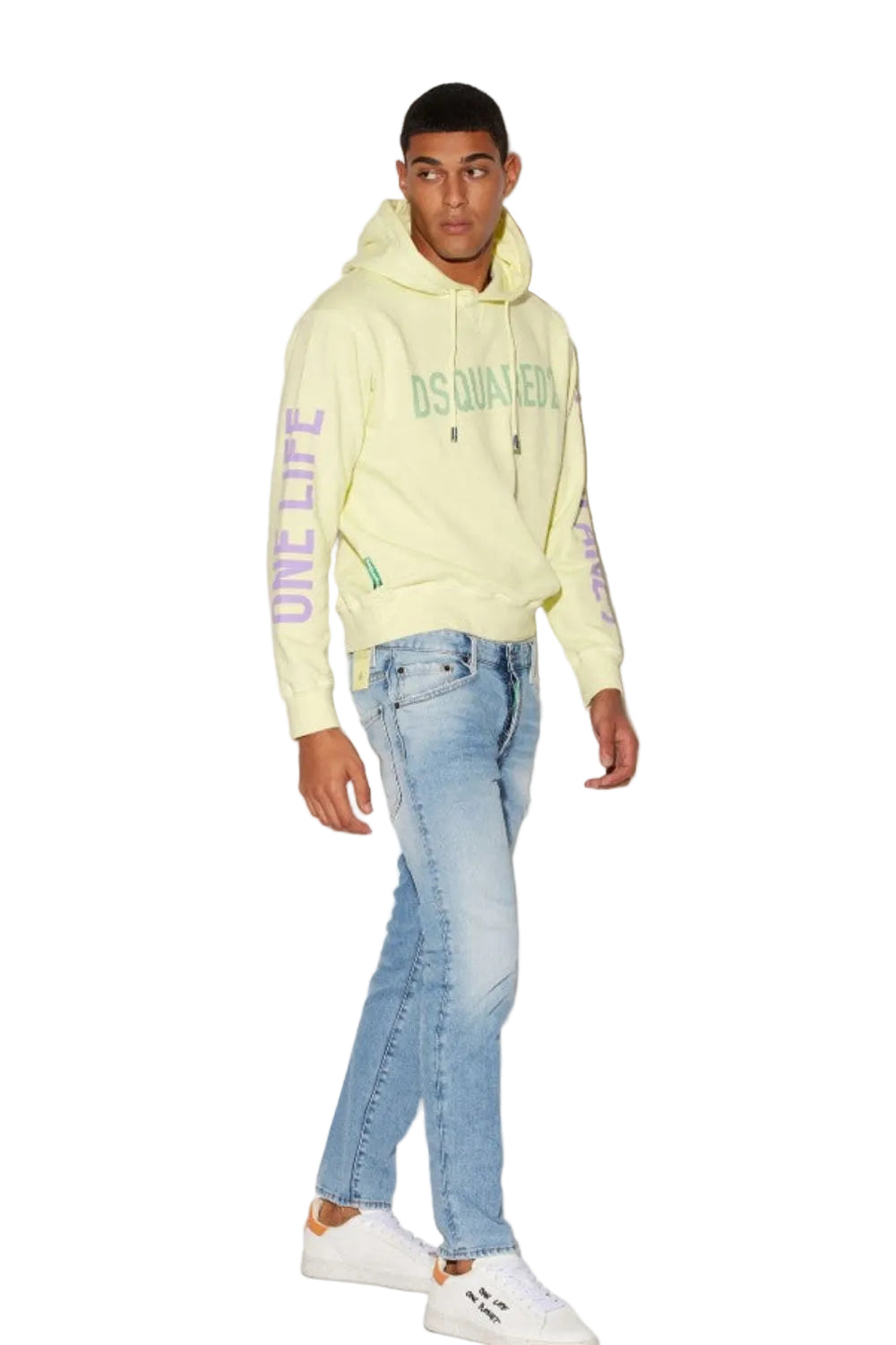 Dsquared2 Men's OLOP Skater Denim Jeans - Navy Blue
