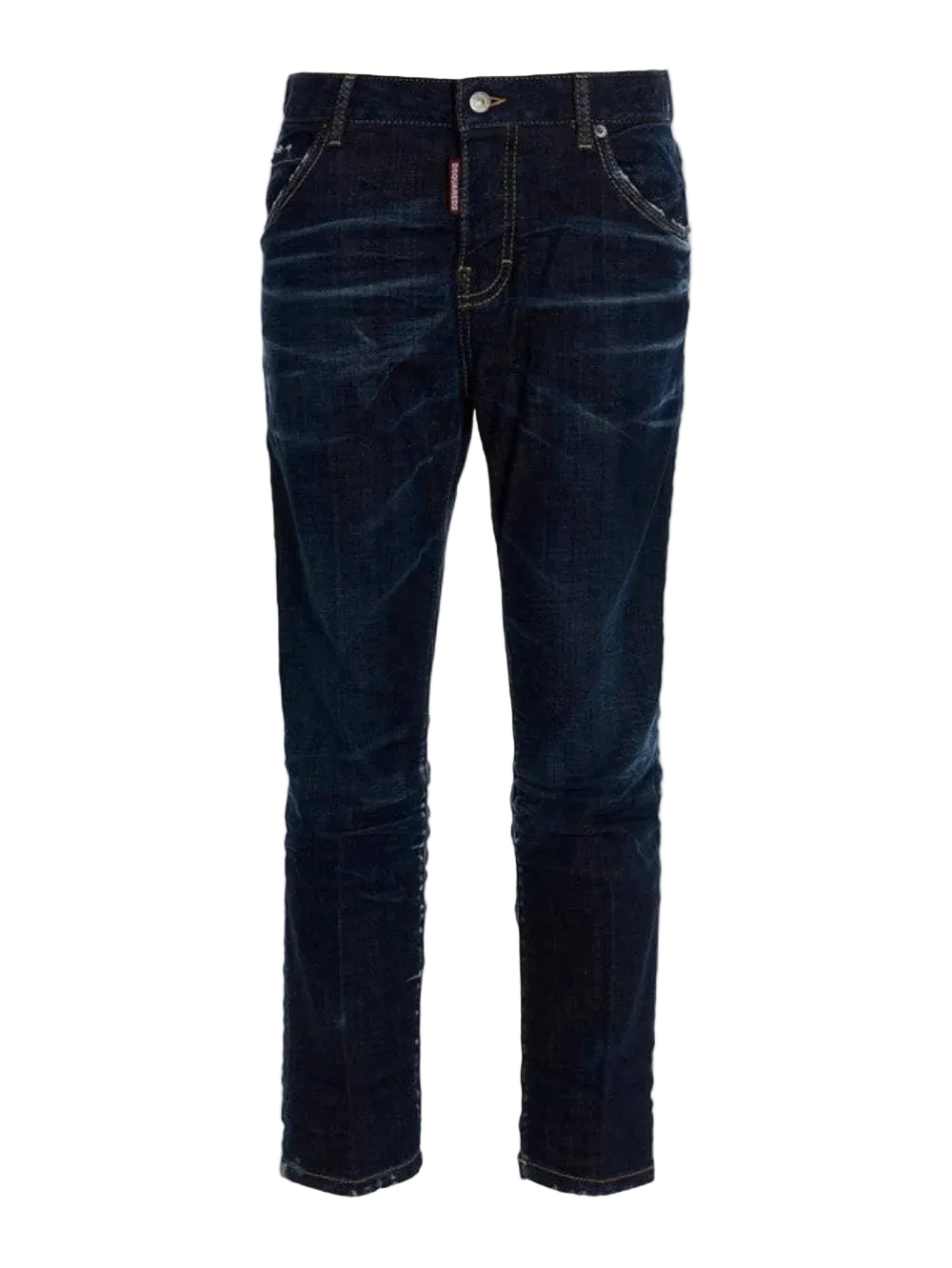 Dsquared2 Women's 24Seven Cool Girl Crop Denim Jeans - Navy Blue