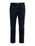 Dsquared2 Women's 24Seven Cool Girl Crop Denim Jeans - Navy Blue