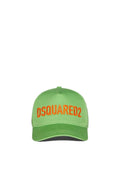 Dsquared2 Men's Organic Cotton Gabardine Baseball Cap - Acid Green