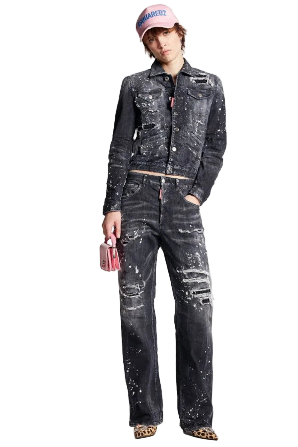 Dsquared2 Women's Roadie Stretch Denim Jeans - Black