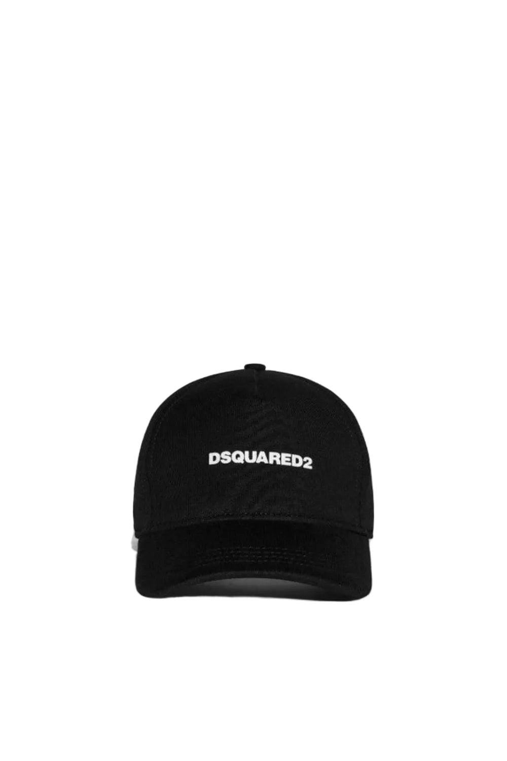Dsquared2 Men's Brushed Cotton Fleece Baseball Cap - Black/White