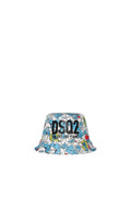 Dsquared2 Women's Smurfs Allover Print Recycled Ripstop Hat - Multicolor