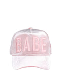 Dsquared2 Women's Smooth Velvet Baseball Cap - Pink