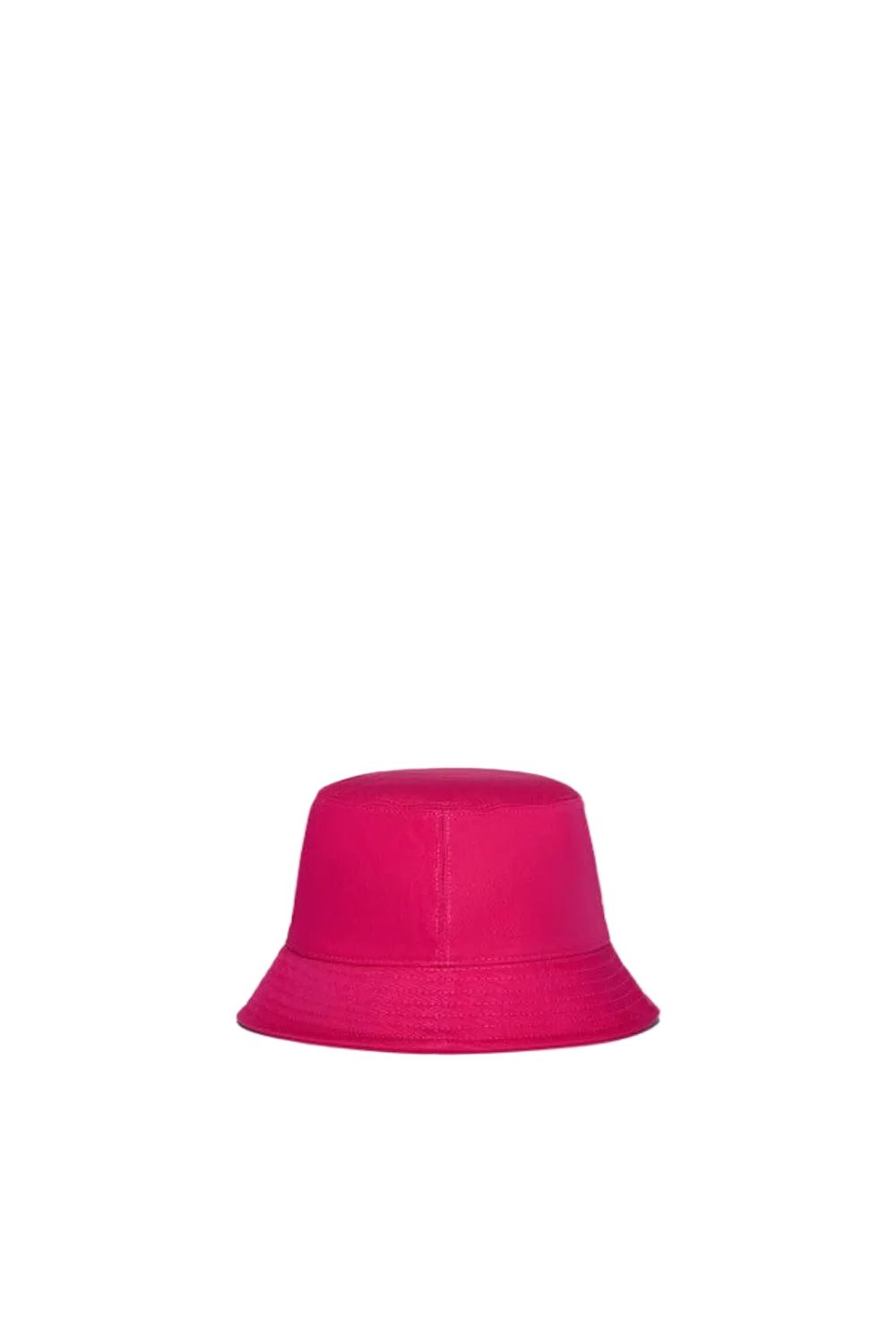 Dsquared2 Men's Embroidered Cotton Gabardine Hat - Fuchsia/Yellow