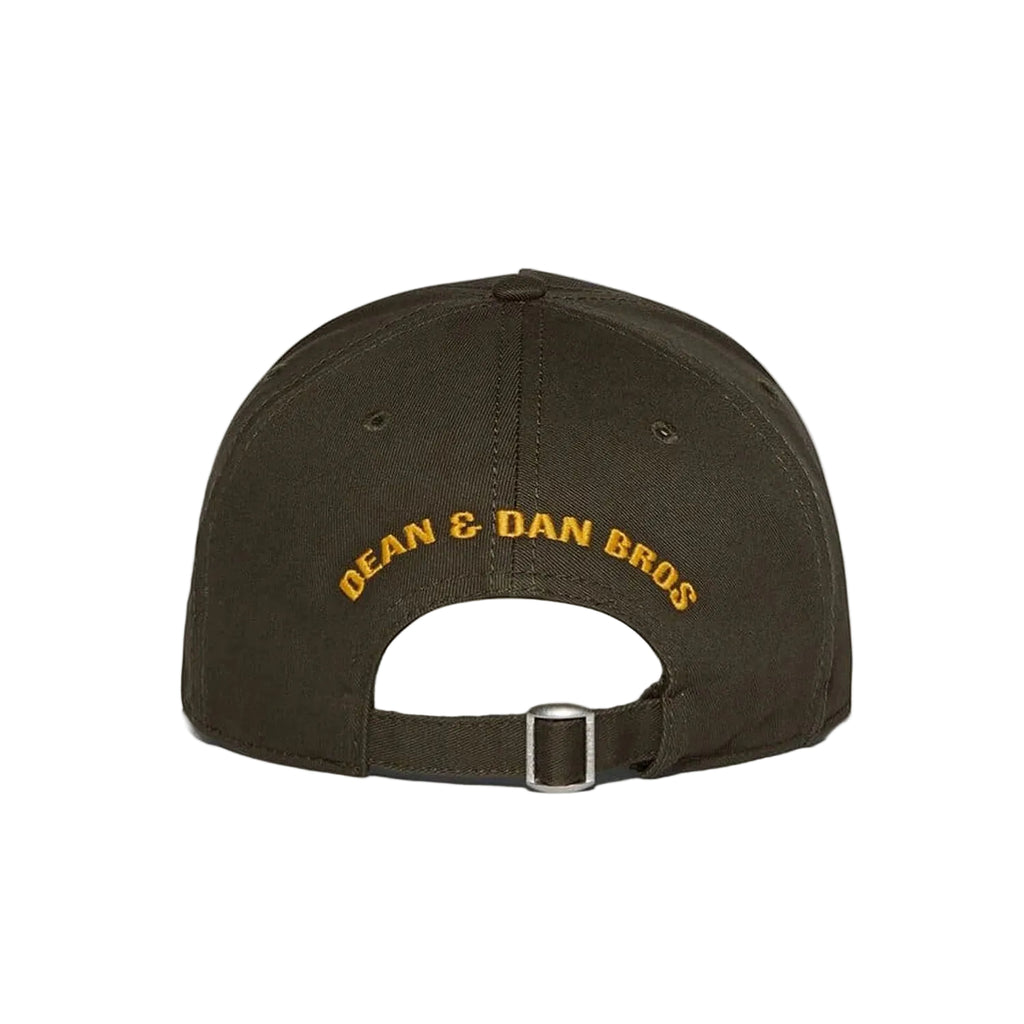 Dsquared2 Men's Cotton Gabardine Baseball Cap - Military Green