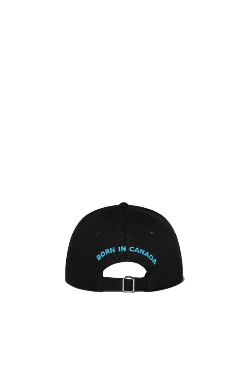 Dsquared2 Men's Cotton Gabardine Baseball Cap - Black/Light Blue