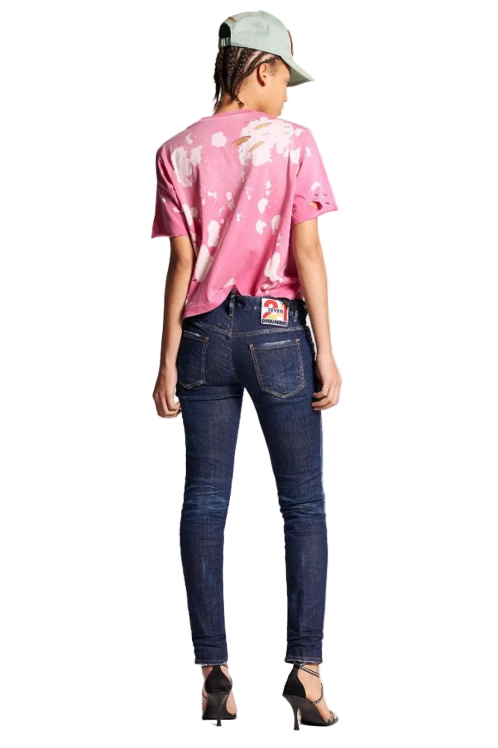 Dsquared2 Women's 24Seven Jennifer Denim Jeans - Navy Blue