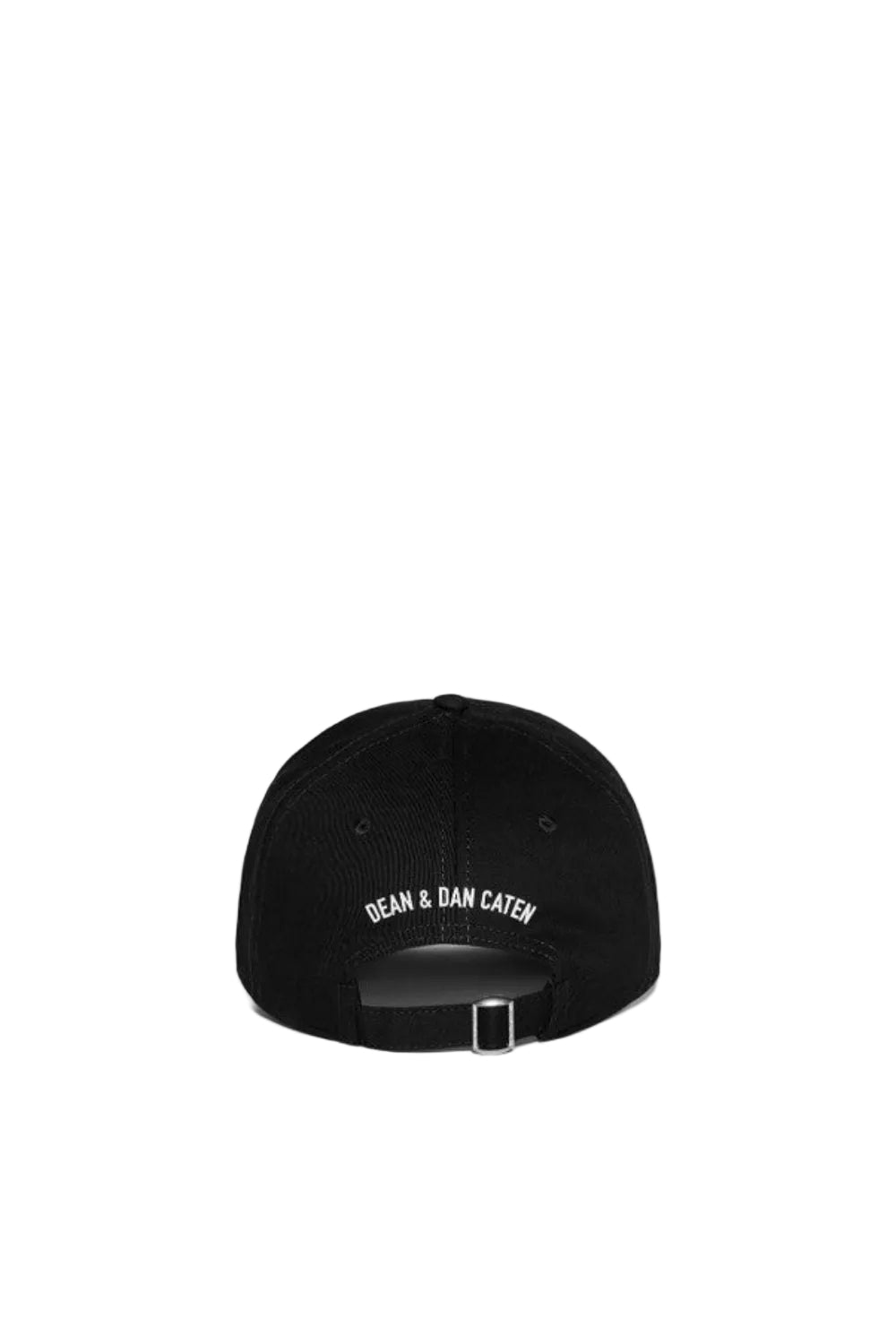 Dsquared2 Men's Cotton Gabardine Baseball Cap - Black/White