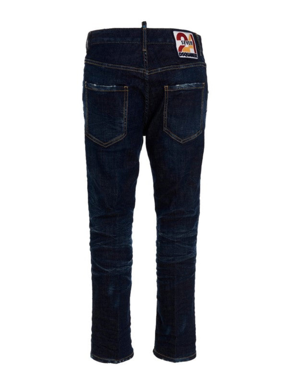 Dsquared2 Women's 24Seven Cool Girl Crop Denim Jeans - Navy Blue