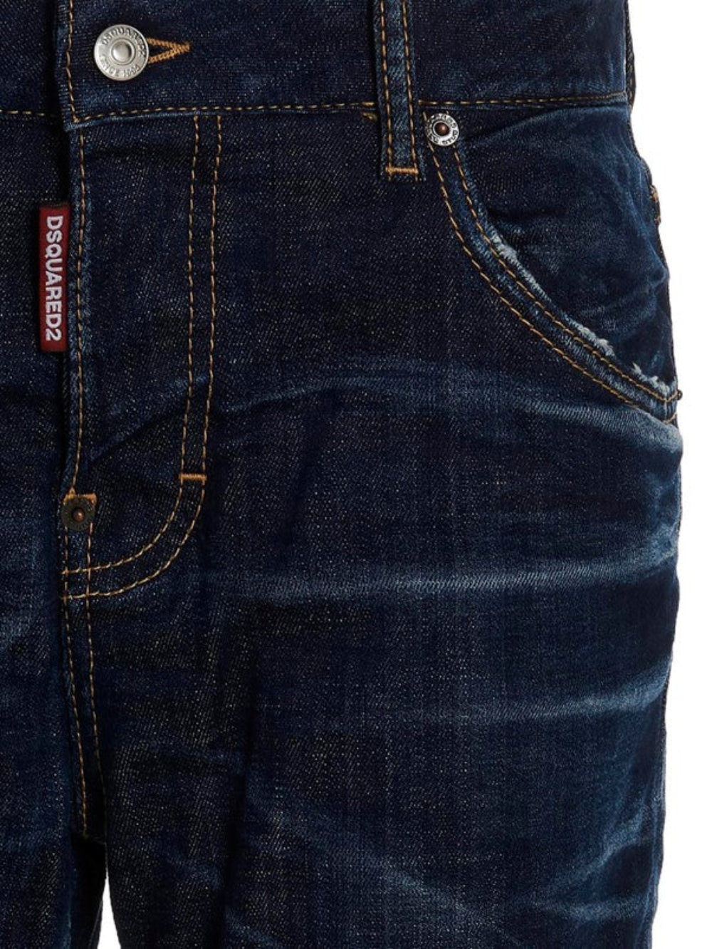 Dsquared2 Women's 24Seven Cool Girl Crop Denim Jeans - Navy Blue