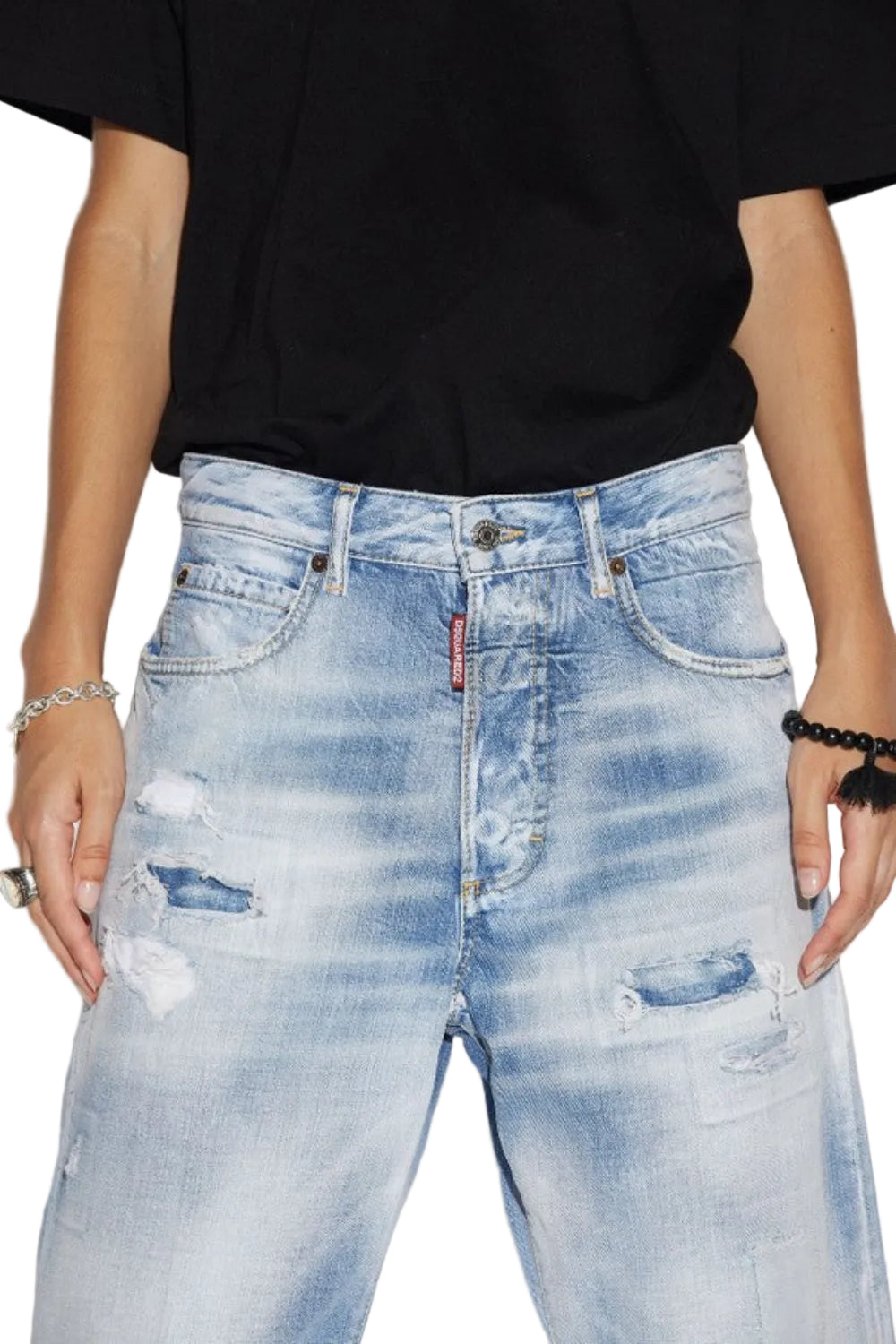 Dsquared2 Women's L.A. Denim Jeans - Navy Blue