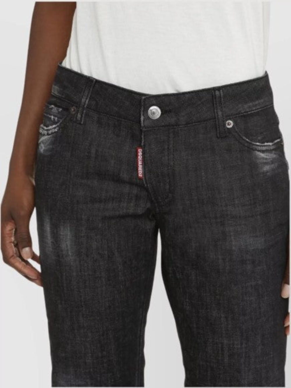 Dsquared2 Women's Jennifer Stretch Denim Jeans - Black