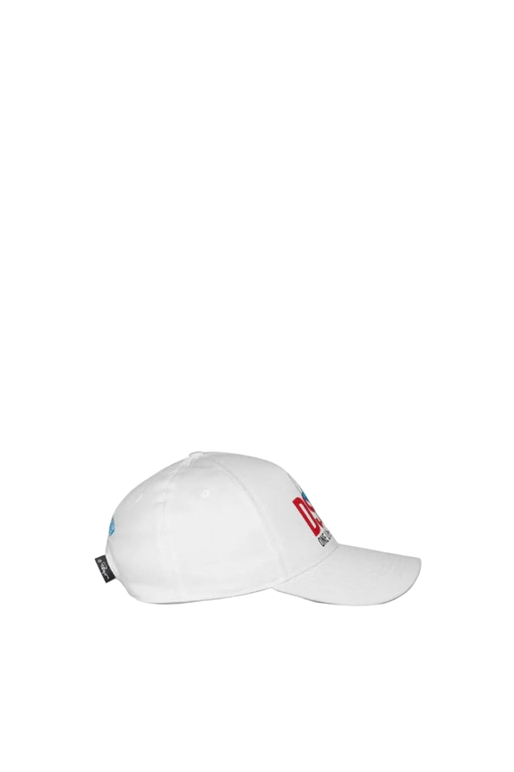 Dsquared2 Women's DSQ2 Grouchy Smurf Print Organic Cotton Gabardine Baseball Cap - White