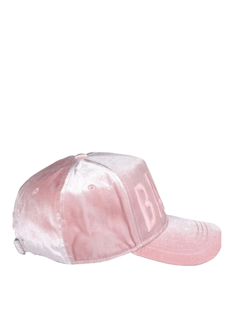 Dsquared2 Women's Smooth Velvet Baseball Cap - Pink