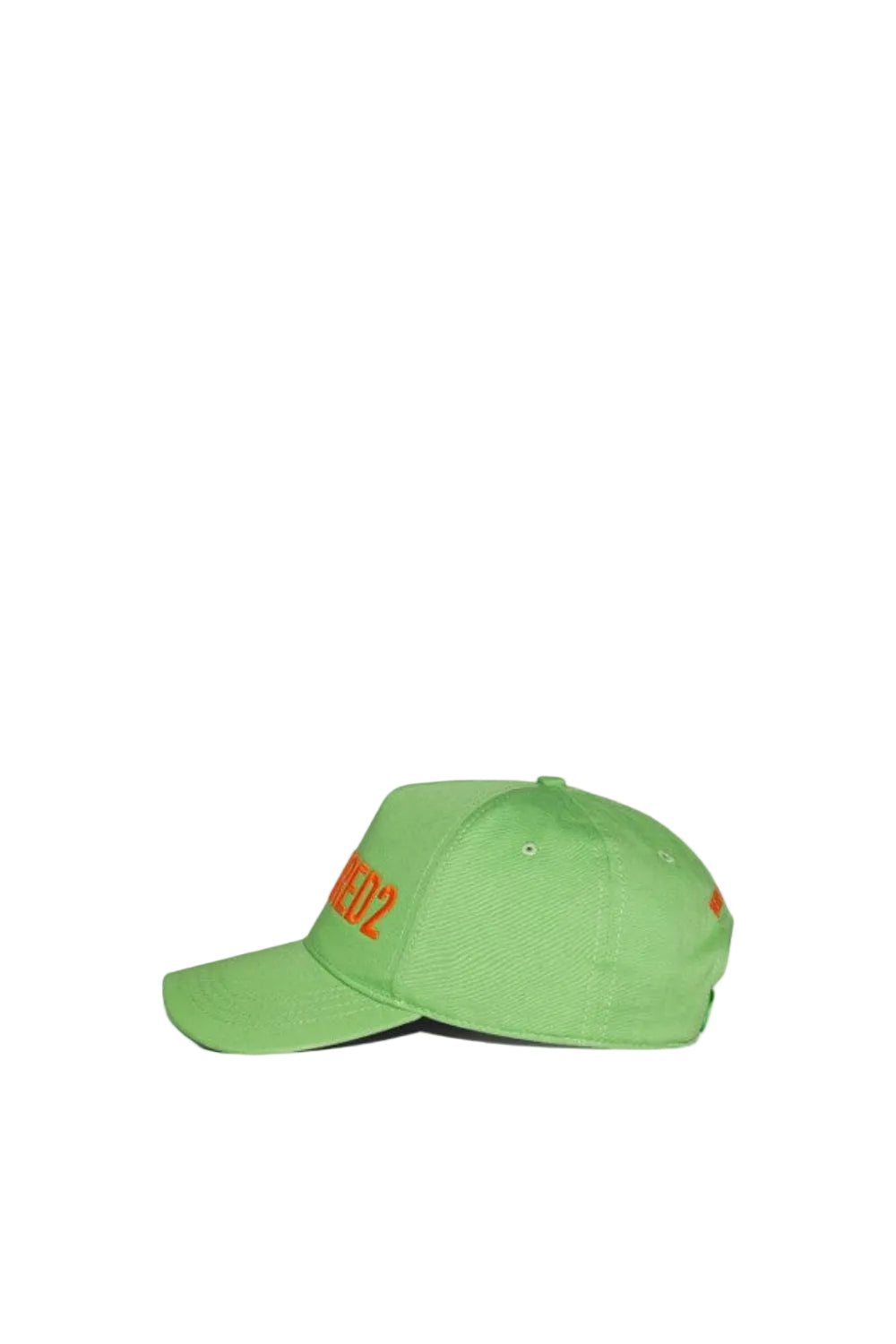 Dsquared2 Men's Organic Cotton Gabardine Baseball Cap - Acid Green