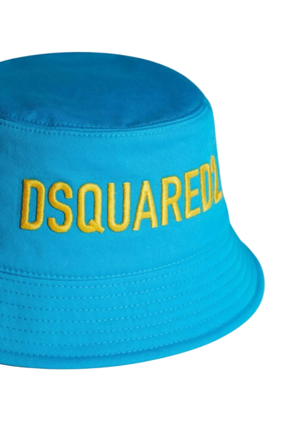 Dsquared2 Men's Embroidered Organic Cotton Gabardine Hat - Caribbean
