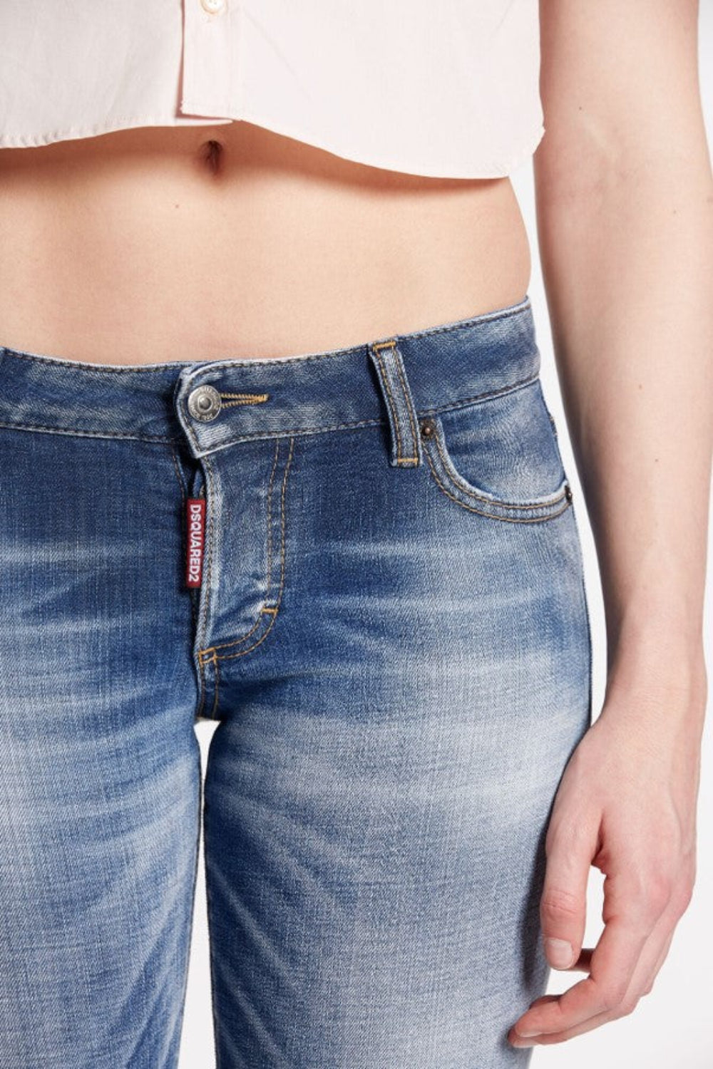 Dsquared2 Women's Jennifer Stretch Denim Jeans - Navy Blue