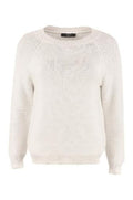 Max Mara Women's Renania Classic Knitwear in Off-White – Size M