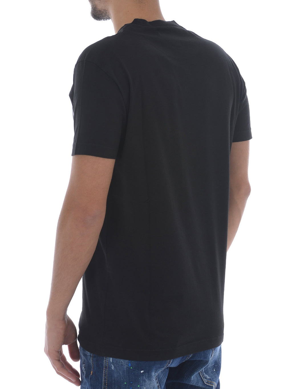 Dsquared2 Men's Savage Print Graphic Cotton T-Shirt - Black
