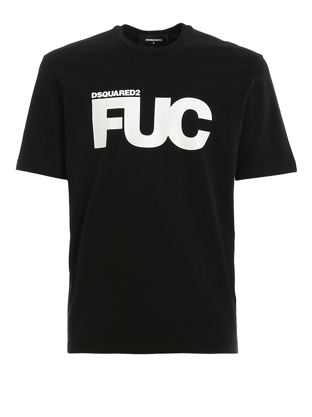 Dsquared2 Men's Fuc Print Graphic Cotton T-Shirt - Black