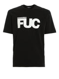 Dsquared2 Men's Fuc Print Graphic Cotton T-Shirt - Black