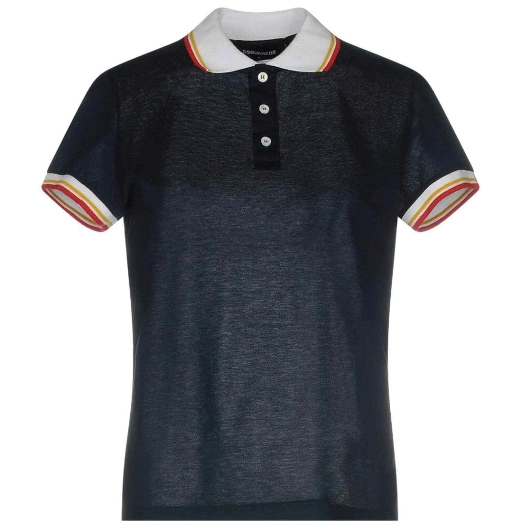 Dsquared2 Women's Cotton Polo T-Shirt - Blue