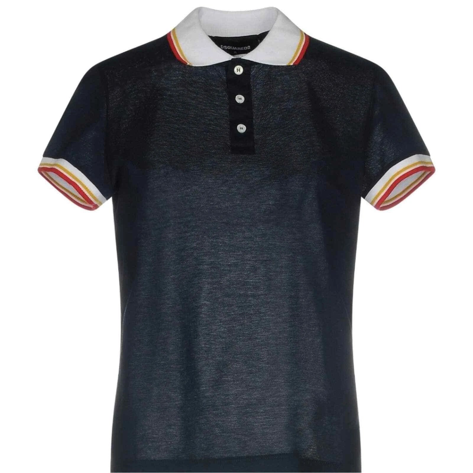 Dsquared2 Women's Cotton Polo T-Shirt - Blue