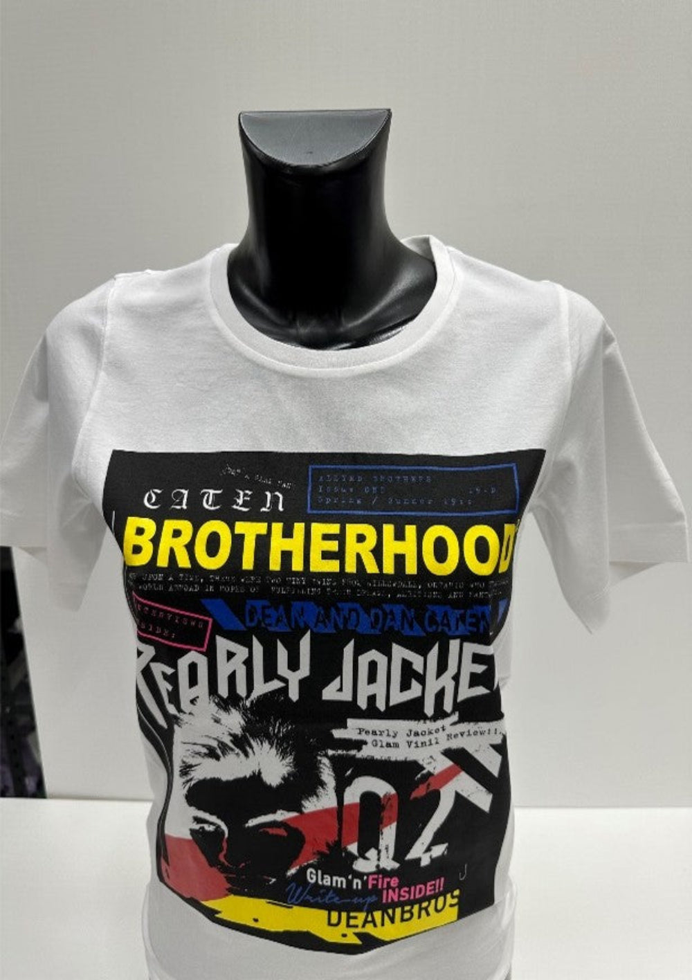 Dsquared2 Women's Brotherhood Print Cotton T-Shirt - White
