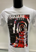Dsquared2 Women's White Logo Graphic T-Shirt