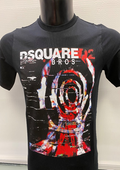 Dsquared2 Women's Black Logo Graphic T-Shirt