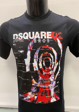 Dsquared2 Women's Black Logo Graphic T-Shirt